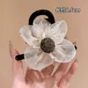 Pinza para el Cabello de Flor de Malla para Cabello Fino, Pinza Tiburón Nueva de Gama Alta para Mujer, Accesorio para el Cabello