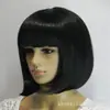 Peluca cabeza bobo peluca estudiante pelo bobo peluca de colores pelo liso peluca para actuación fiesta baile