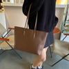 Bolsa de Tote Transfronteriza de Alta Calidad Nueva Colección Otoño e Invierno 2026 Bolsa Grande de Gran Capacidad para el Trabajo Moda Coreana Bolso de Hombro de Moda para Mujer