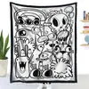 Fornecimento Exclusivo Transfronteiriço de Mantas para Colorir Feitas à Mão Manta para Colorir DIY Manta Colorida para Colorir Feita à Mão Monstrinho