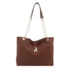 Bolso Tote de Diseño Sencillo, Popular en Japón y Corea, Versátil y de Moda, Gran Capacidad, Adecuado para el Viaje Diario y las Clases, Bolso Tote de un Solo Hombro para Mujer