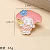 Coleção Mais Vendida Broche de Desenho Animado Guitarra Câmera Urso Branco Coelho Animal Fofo Emblema Acessórios de Joalheria Atacado