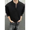 2026 HT26275 alargada, talla grande, camiseta de cuello alto de manga larga para uso en interiores, M-5X HT26600-Especial P26