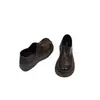Mocasines de Suela Gruesa para Aumentar la Altura 2025 Otoño Nuevo Estilo Británico Modernos Versátiles Zapatos Boken Zapatos de Dos Usos