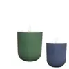 Venta al por mayor de fabricantes Tazas de cerámica para velas de aromaterapia Tazas para rellenar con cera DIY Adornos para portavelas Tazas de aromaterapia personalizadas