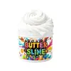 Kit de slime de argila amarela, slime amanteigado, cola para puffs, cola cruzada para DIY, massa de cor, cola espumante, massa de flor de algodão, AMZ