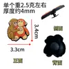 Pingentes de Sapato Macaco Abraço Novo Estilo Transfronteiriços, Clipes Decorativos de Sapato de Borracha Macia PVC DIY