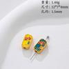 Método antiguo arena oro gota aceite carácter de la suerte calabaza colgante colgante rico auspicioso pulsera DIY hecha a mano pulsera accesorios de joyería