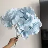 Flores de Hortensia Artificiales de 5 Cabezas para Arreglos de Boda, Exhibiciones Florales, Decoraciones de Ventana y Ramilletes de Flores Artificiales