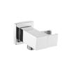 Fabricante Exportaciones Comercio Exterior Base de Accesorios de Baño Totalmente de Cobre con Salida Soporte Cuadrado Oculto Fijo para Ducha
