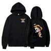 Sudadera con Capucha de Anime Japonés para Hombre Mujer Estampado de Cartel de Se Busca