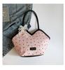 2025 Bolso de Hombro Nuevo de Gran Capacidad Estilo Casual de Verano para Clase Viajes al Trabajo Bolso Tote con Lazo Bajo el Brazo