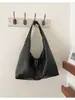 2026 Bolso Tote Tejido Casual Nuevo de Gran Capacidad para Mujer Bolso de Hombro Retro Simple para el Trabajo y el Viaje