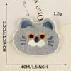 Adesivo de bordado original Etiqueta de bordado Acessórios de vestuário Bonito Dos desenhos animados Animal Cabeça Emblema Feito à Mão DIY Patch Pano Adesivo