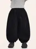 Pantalones de Forro Polar para Niños Changguo Invierno Nuevo Estilo Vaquero Sintético Integrado Forro Polar Casual 240g