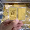 9992Mg O Dinheiro é o Que Mais Importa Gato da Sorte Deus da Riqueza Adesivo de Celular Dourado Suporta Venda por Atacado e Personalização de Mercadorias de Celebridades