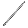 Broca de furadeira elétrica de cabeça dupla 6mm magnética forte aço liga S2 haste hexagonal broca magnética forte broca elétrica de cabeça cruzada