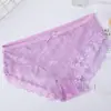 Oferta especial por tiempo limitado: Pantis de encaje de color liso para mujer, sexys y transpirables, con lazo y diseño calado, bragas tipo triángulo de tiro medio
