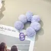 Cadena de Teléfono de Piel de Conejo de Moda Colgante de Bolso de Felpa Decoración para Funda de Teléfono Cadena Anti-Caída Perla Otoño Invierno