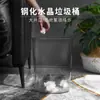 Cubo de flores para despertar hogar acrílico transparente grande flor floristería especial arreglo floral de agua profunda tubo de flor plástico