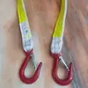 Fácil de Usar Gancho Duplo Refletor de Segurança 1 Tonelada 2 Toneladas Suporte Hidráulico Único Corda Anti-Queda Retardante de Chama