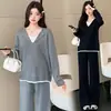 Conjunto de Roupa Casual para Pessoa Preguiçosa Novo Outono 2026