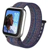 Adequado para Pulseiras de Nylon para Apple Watch, Pulseiras de Tecido de Nylon para Apple Watch, Pulseiras de Argola de Velcro