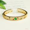 Pulseira de Ágata Vermelha Aiyu Calcedônia Verde Imperial Pulseira Guardiã Vintage Fábrica Atacado Dropshipping S4021902