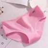 Ropa Interior para Mujer Modal con Ribete de Encaje Bragas Color Sólido Tiro Bajo Algodón Lindo Al por Mayor Estilo de Niña