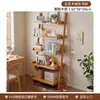Estante para flores de balcón de madera maciza, estante de almacenamiento de varios niveles, estante de exhibición trapezoidal de pie/montado en la pared, pieza decorativa