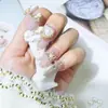Novo Pingente de Nail Art de Cyber Celebridade Liga de Zinco Diamante Estrela Lua Borla Olho de Gato Borboleta Animal Decoração de Manicure Atacado