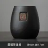 Juego de Seis Piezas de Cerámica Negra para Ceremonia del Té, Accesorios para Té Kung Fu, Aguja de Té, Pinzas para Té, Colección de Herramientas y Suministros para Preparar Té