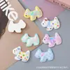Lindo Perrito de Dibujos Animados Cuadros DIY Pegamento de Crema Accesorios para Pasadores Zapatos con Agujero Funda para Teléfono Móvil Llavero Accesorios para Mochila