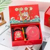 Set de Regalo Souvenir con Taza Térmica, Regalo Creativo para Eventos de Inauguración, Caja de Regalo con Taza para Clientes, Logo Personalizable