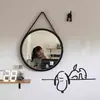 Venta al por mayor de fábrica Snoopy tallado estilo ins caricatura lindo alto valor de color pegatina de pared Snoopy decoración de cubo de basura
