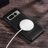 Funda Adecuada para Teléfono Móvil Google Pixel10/11, Color Puro Textura de Cuero de Negocios Pixel 6/7/8/9A Funda Protectora Magnética