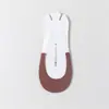 Calcetines invisibles sin costuras de tirante bajo corte bajo antideslizantes talón antideslizante calcetines de media palma verano finos tacones altos calcetines de barco para mujer