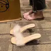Chanclas de Alto Valor para Mujer Verano 2026 Nuevas Elegantes Versátiles Tacones Altos Adelgazantes Sandalias de Piel Moda Verano