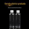 100ml ml com escala transparente pequena tampa branca frasco emulsão cosmético pacote experimental viagem sub-engarrafamento garrafa vazia