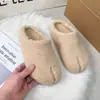 Tamaño pequeño 2026 Otoño Cubrecabezas Zapatillas de Casa Medias Zapatos Casuales Cómodos para Mujer Persona Perezosa al Aire Libre Nuevas Zapatillas de Algodón Versátiles