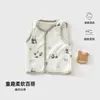 Chaleco Infantil de Primavera y Otoño Puro Algodón Cómodo Estampado Completo Lindo para Niños y Niñas Chaleco Exterior para Bebé Nuevo Suave Clase A