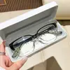 Marco de Gafas para Mujer Retro Color Marrón Frío Ojo de Gato Anti-Luz Azul Espejo Plano Ultra Ligero Tr90 Se Puede Equipar con Lentes de Graduación Transparentes
