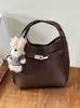 Otoño/Invierno 2026 Nuevo Bolso Cubo de Piel Suave Estilo Coreano de Alto Valor Gran Capacidad Bolso de Mano para el Trabajo Bolso de Hombro Bolso Cruzado
