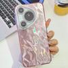 Padrão Colorido de Papel Estanho a Laser para Capa de Celular Huawei P70PRO Plissado Simi Dye mate60 Película de Lente com Glitter 70