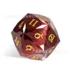 Juego de Mesa Dungeons & Dragons Juego de Dados D20 D6 Multilado Dados Facetados RPG Dnd Ojo de Gato Rojo Púrpura