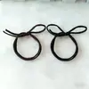 Diadema anudada de doble capa banda elástica para el cabello diadema diadema diadema Negro Accesorios para el cabello coreanos al por mayor