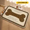 Tapete de alimentação para cães e gatos estilo cartoon, à prova de respingos e fácil de limpar, transfronteiriço; tapete de mesa adorável para animais de estimação de terra de diatomáceas; etiquetagem gratuita e dropshipping disponíveis