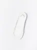 Calcetines de Seda Helada Finos Antideslizantes de Verano para Mujer, Protector de Dedos para Tacones Altos, Calcetines Invisible de Corte Bajo para Mujer