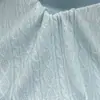 Tejido de piqué de punto artificial, 100% poliéster, jacquard de punto grueso, tejido de moda para ropa casual de mujer, capas base y camisetas