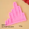Molde de Silicone Fondant de Chocolate Pico de Montanha Decoração de Bolo de Aniversário Rochedo Argila Cola de Chocolate